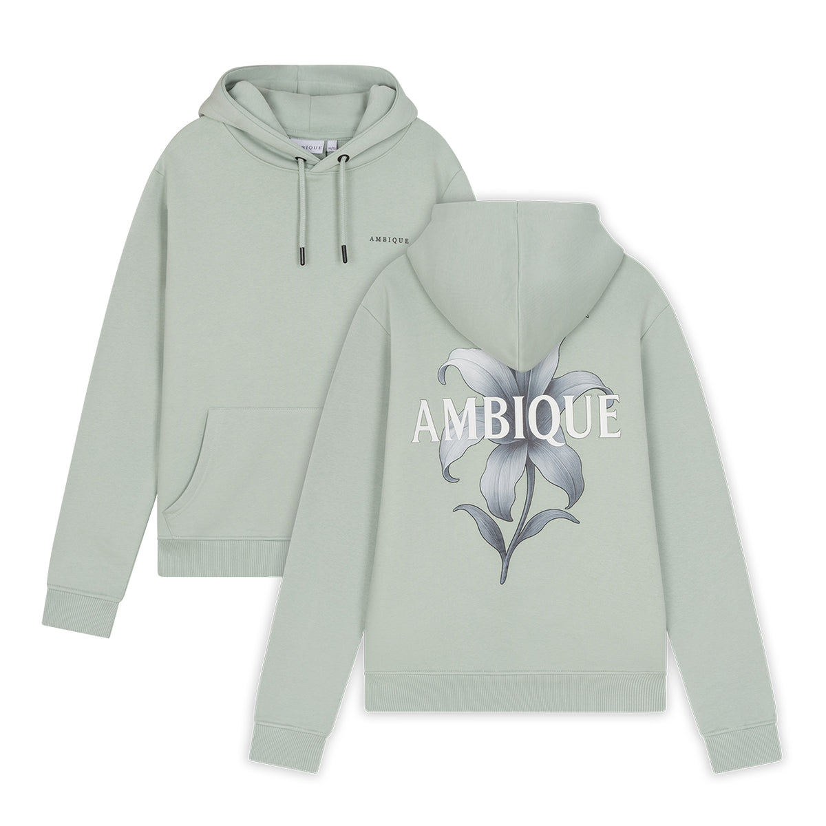 AMBIQUE KIDS Fabian Hoodie 139 Aqua gray
