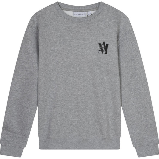 AMBIQUE KIDS Gary Crew Neck 136 Grey melange