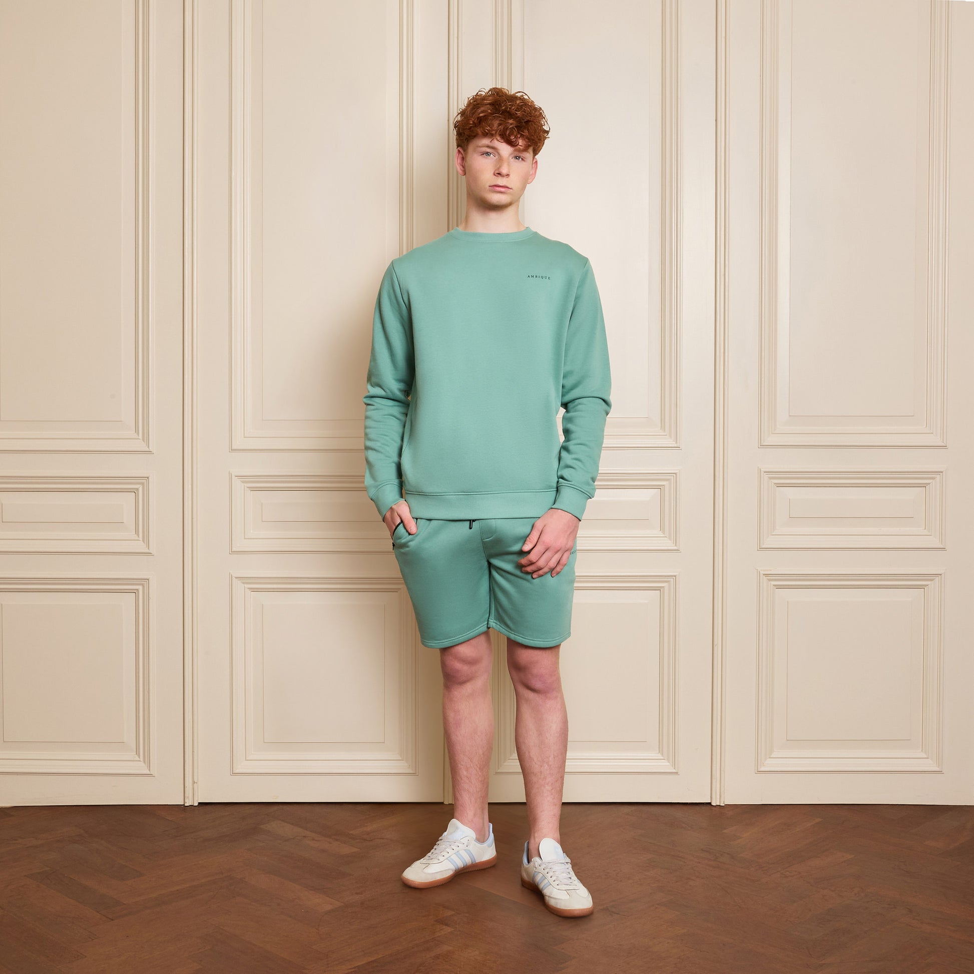 AMBIQUE KIDS Kris Crew Neck 135 Light green