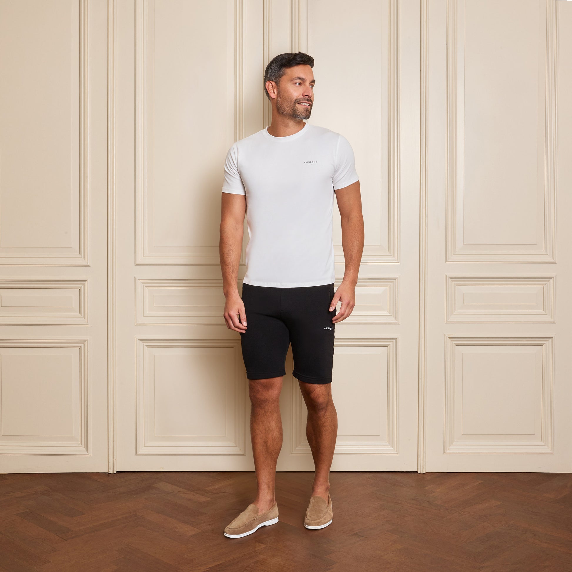AMBIQUE MEN MEN Scott Shorts 101 Black