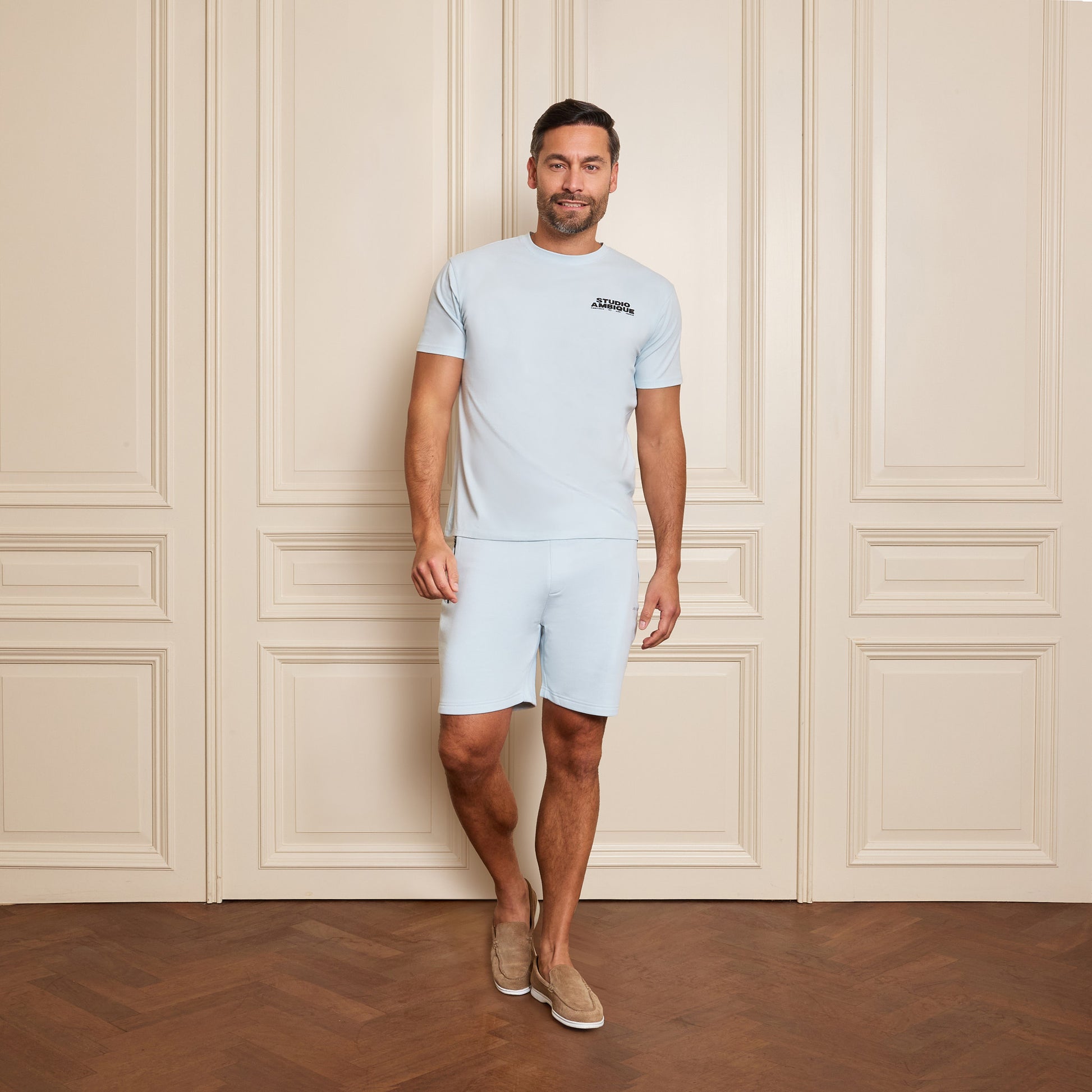 AMBIQUE MEN MEN Scott Shorts 134 Ice blue