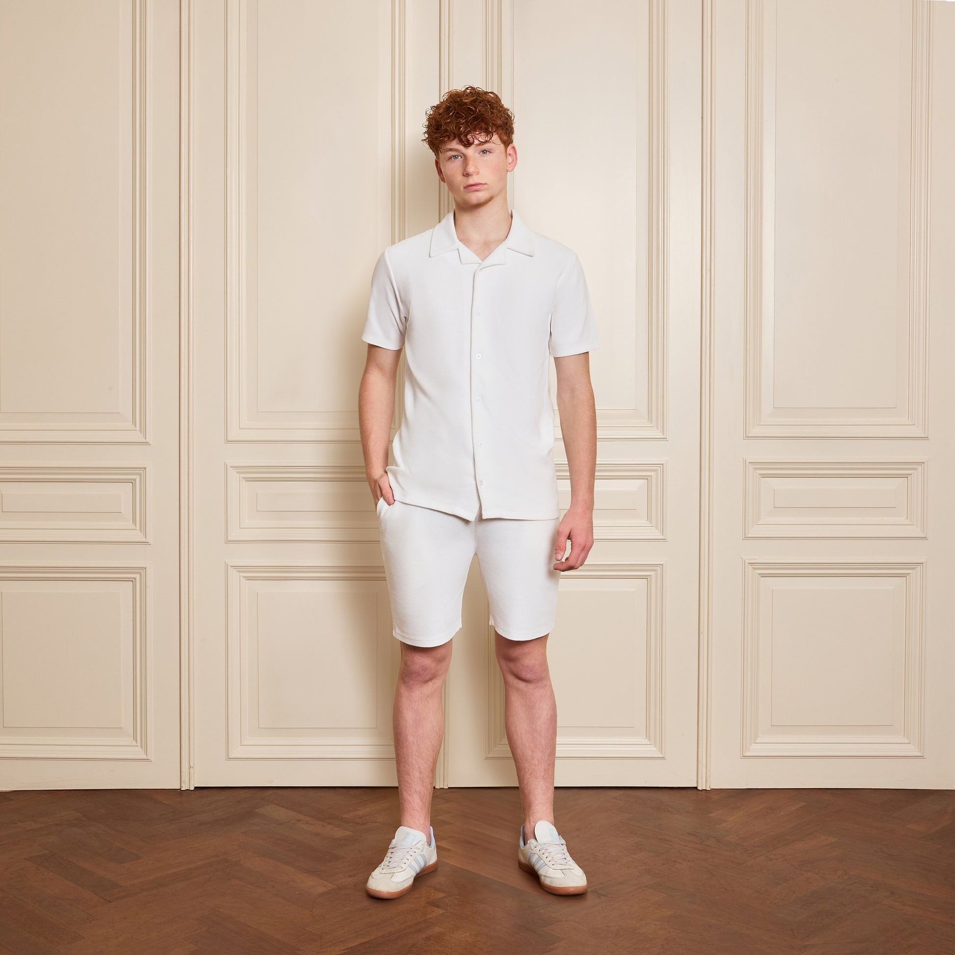 AMBIQUE KIDS Maddox Shirt SS 103 Ecru