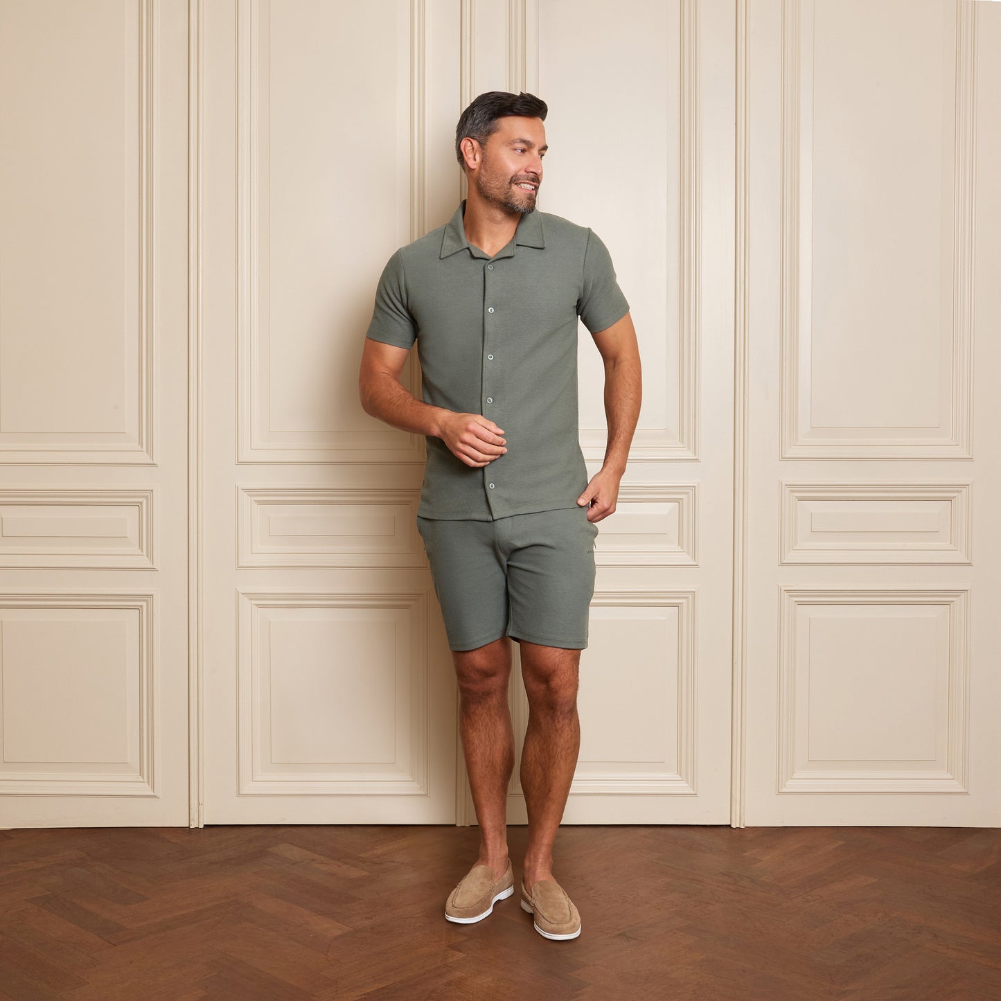AMBIQUE MEN MEN Maddox Shirt SS 104 Green