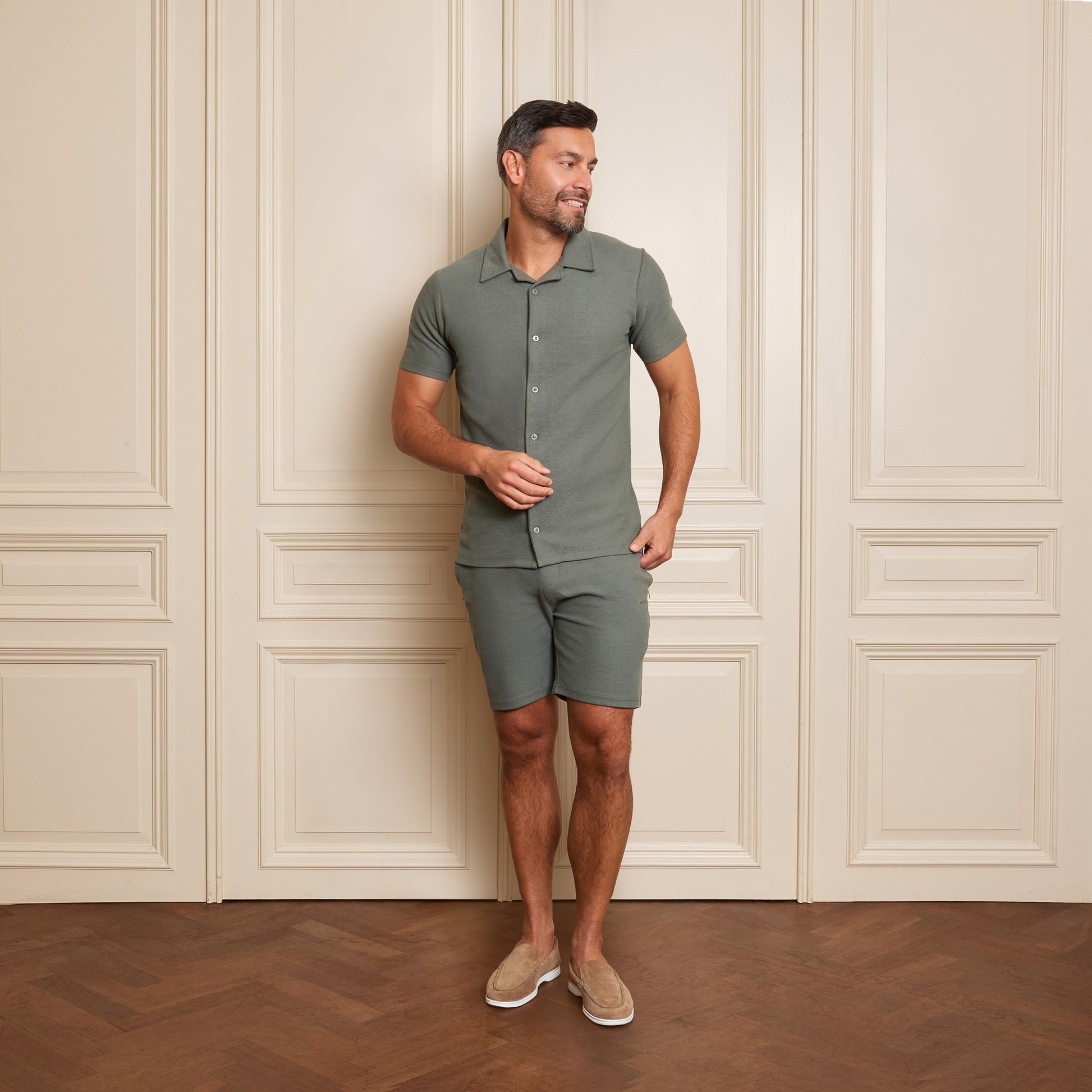AMBIQUE MEN MEN Maddox Shirt SS 104 Green