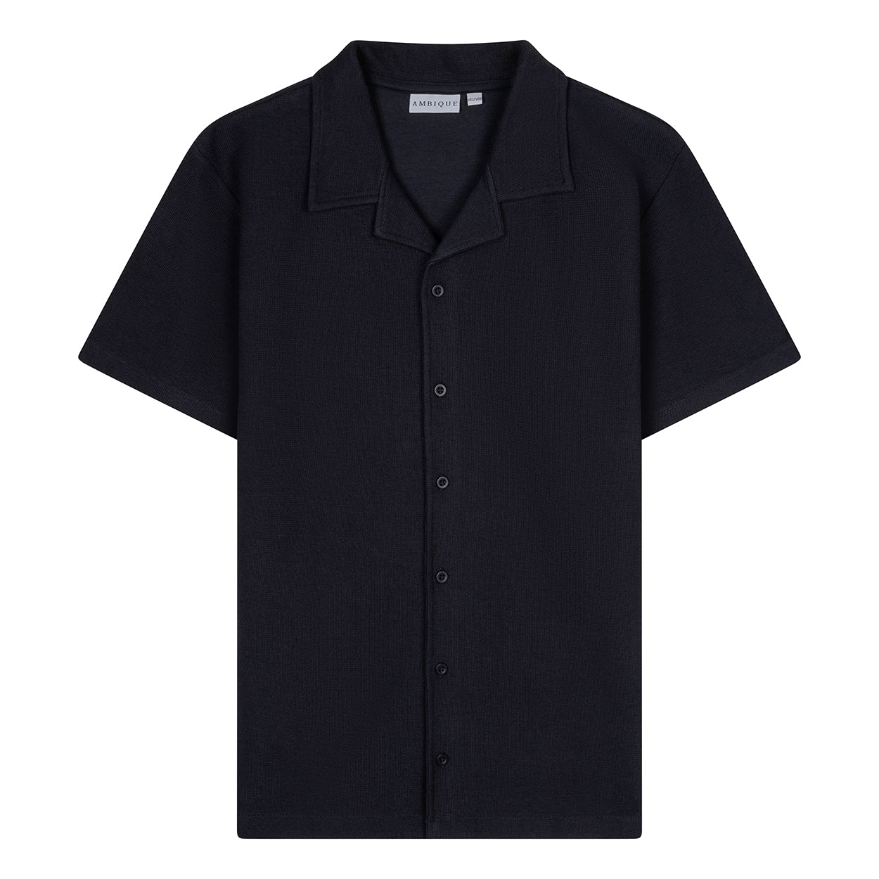 AMBIQUE MEN MEN Maddox Shirt SS 107 Navy