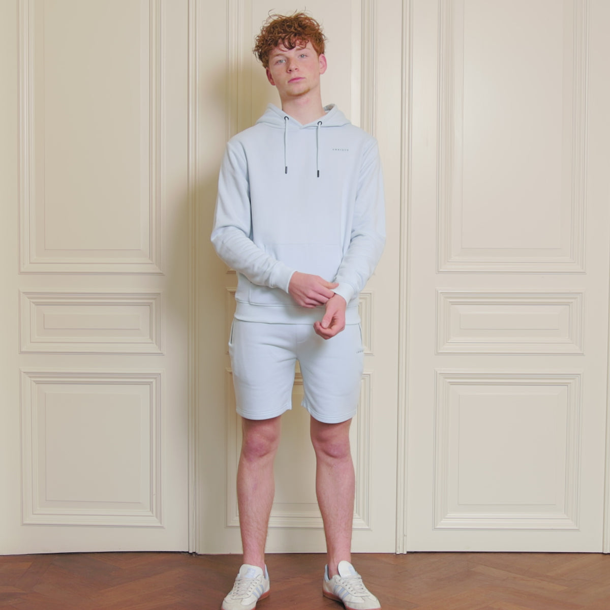 AMBIQUE KIDS Harvey Hoodie 134 Ice blue