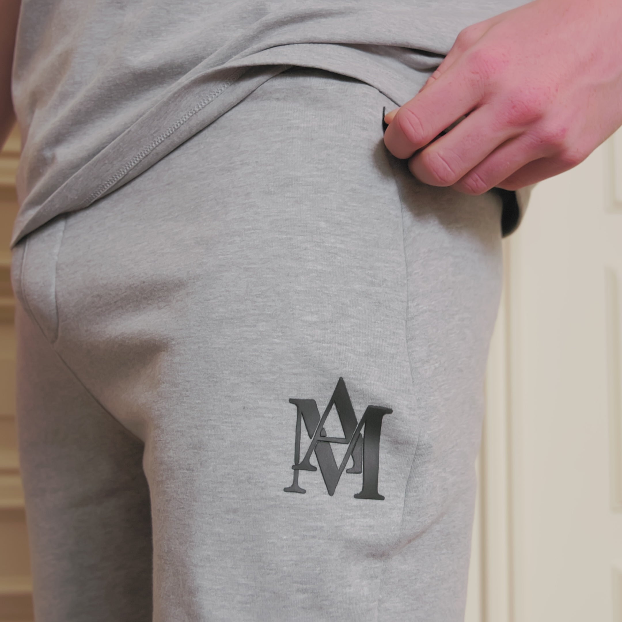 AMBIQUE KIDS Mylo Shorts 136 Grey melange