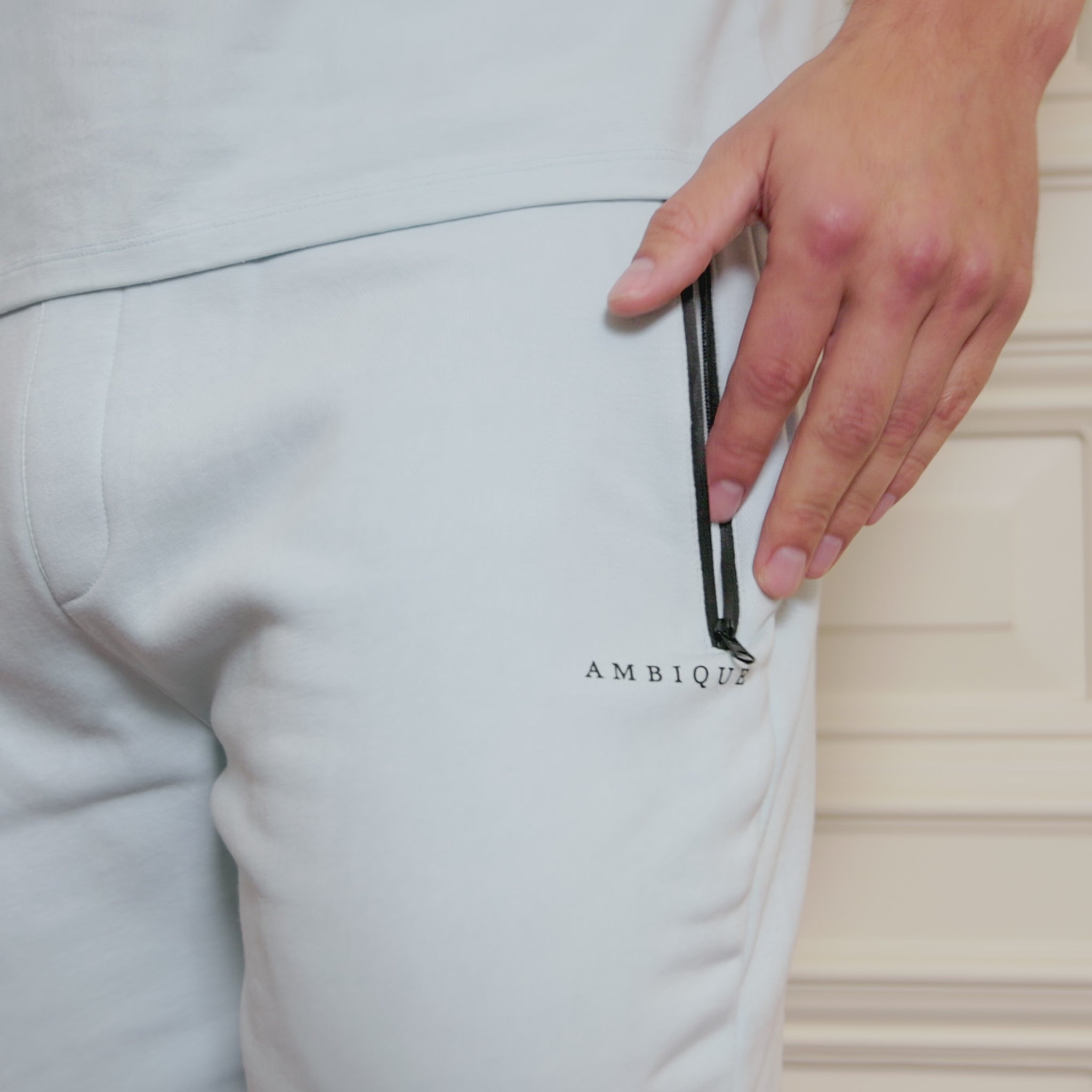 AMBIQUE MEN MEN Scott Shorts 134 Ice blue