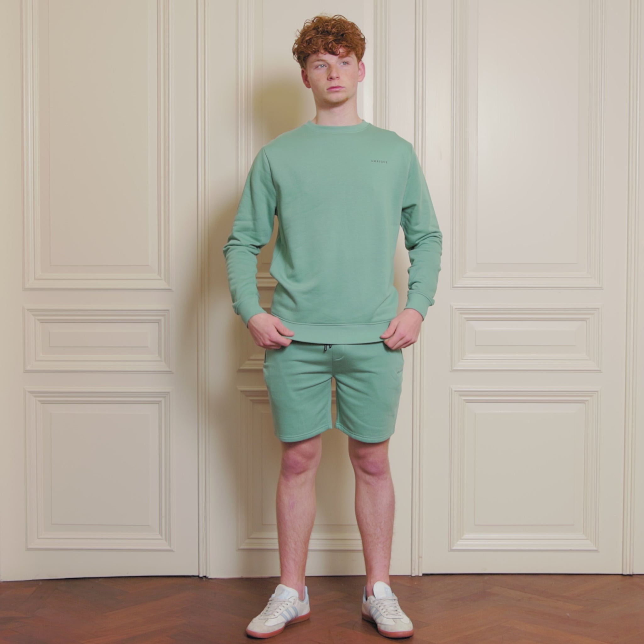 AMBIQUE KIDS Scott Shorts 135 Light green