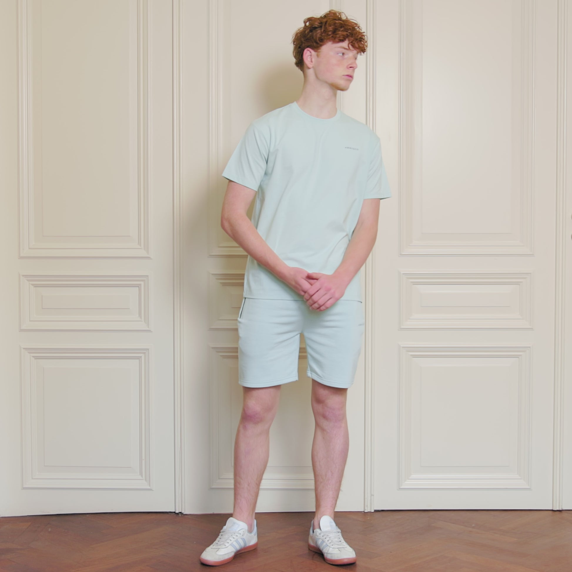 AMBIQUE KIDS Scott Shorts 133 Mint green