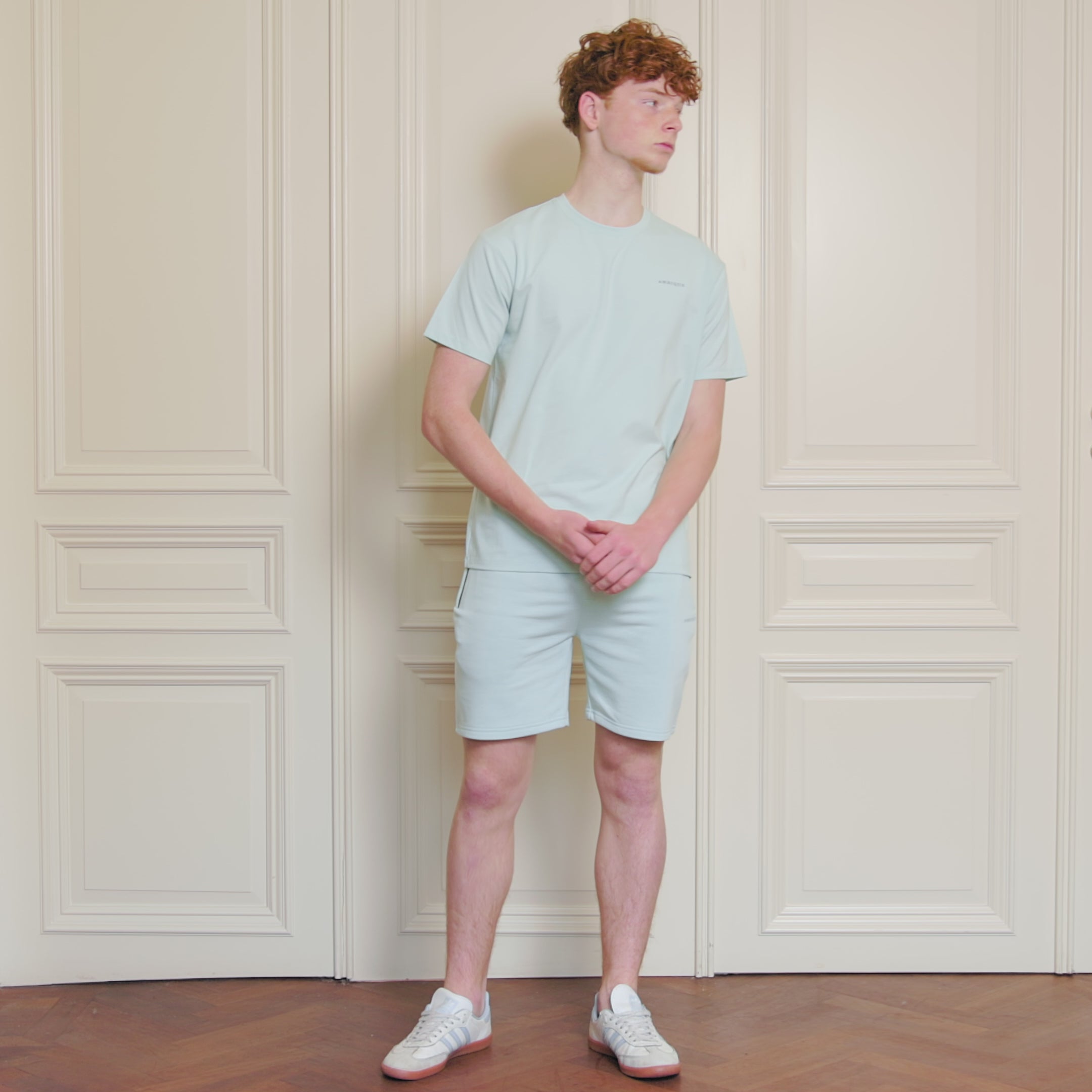AMBIQUE KIDS Scott Shorts 133 Mint green