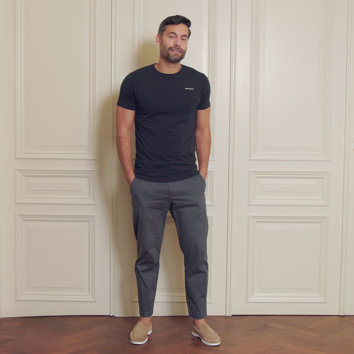 AMBIQUE MEN MEN Justin T-Shirt 107 Navy