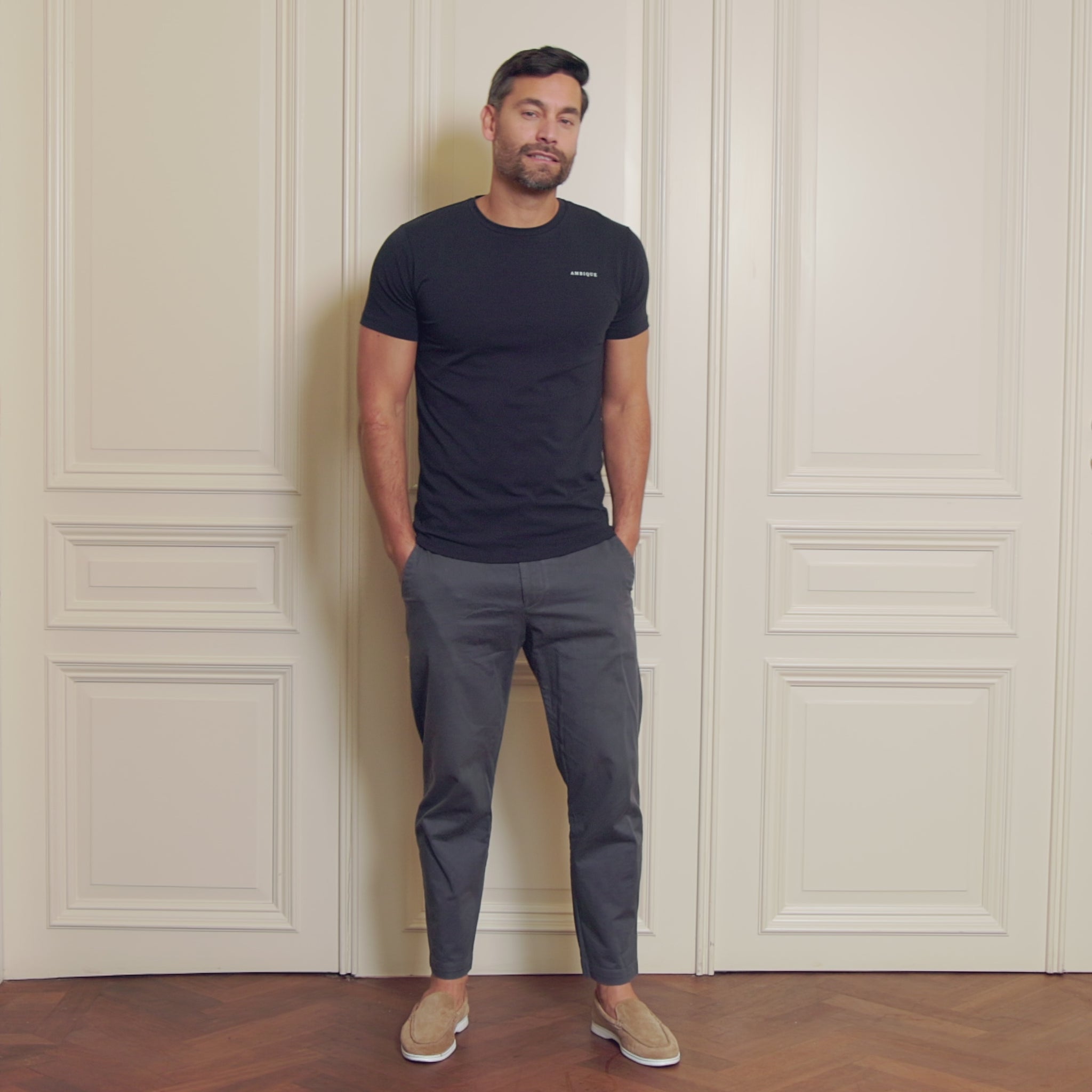 AMBIQUE MEN MEN Justin T-Shirt 107 Navy