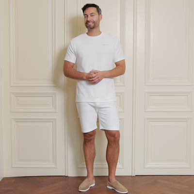 AMBIQUE MEN MEN George Shorts 103 Ecru